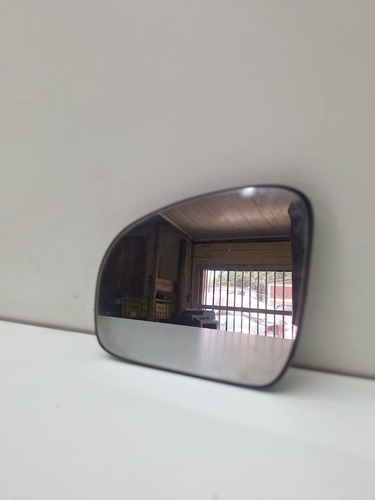 Lente Com Base Retrovisor Esq Chevrolet Celta 2000 A 2006 - Imagem 3