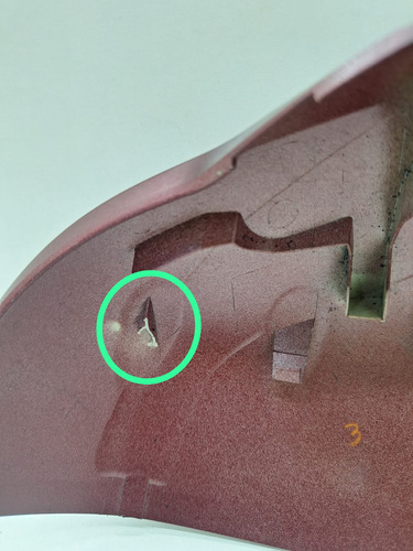 Capa Retrovisor Lado Direito  Hrv 2016 A 2023 Vermelho - Imagem 9