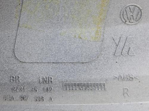 Capa Retrovisor Lado Direito Vw Polo 2018 A 2022 Branco - Imagem 10