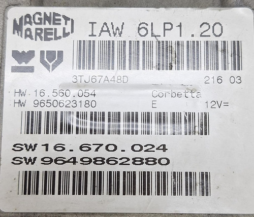 Modulo Injeçao Citroen Xsara Picasso 2002 A 2012 2.0 - Imagem 6