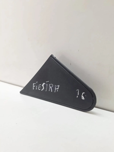Moldura Retrovisor Lado Esquerdo Ford Fiesta 2003 A 2014 Branco