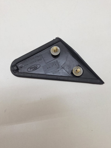 Moldura Retrovisor Lado Esquerdo Ford Fiesta 2003 A 2014 Branco - Imagem 6