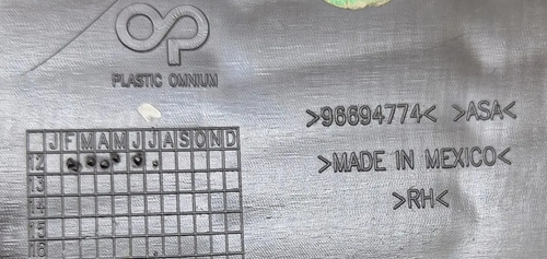 Moldura Grade Farol De Milha Chevrolet Sonic 2012 A 2014 Preto Esquerdo - Imagem 5