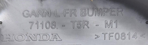 Grade Moldura Farol Milha Honda New Fit 2015 A 2020 Preto Ambos Lados - Imagem 5