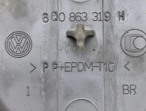 Peça Original Volkswagen 6q0863319h Volksvagem Polo Preto - Imagem 9