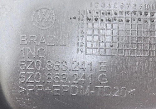 Moldura Console Central Vw Fox 2015 A 2021 - Imagem 9