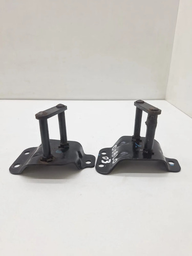 Batentes Banco Traseiro Fiat Doblo 2002 A 2015 Preto - Imagem 3