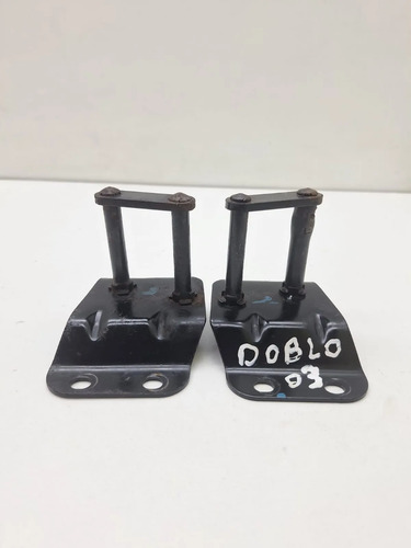 Batentes Banco Traseiro Fiat Doblo 2002 A 2015 Preto - Imagem 4