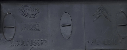 Moldura Painel Instrumentos  Citroen C3 2003 A 2012 Preto - Imagem 9