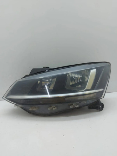 Farol Esquerdo Mascara Negra Vw Fox 2015 A 2019 Esquerdo Esquerdo/motorista - Imagem 1
