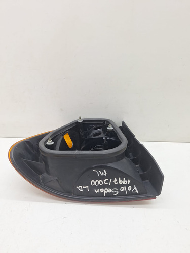 Lente Traseira Vw Polo Classic 1996 A 2000 Vermelho - Imagem 8