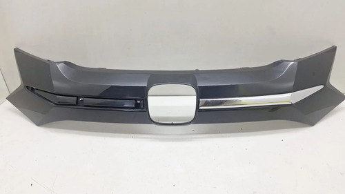 Grade Moldura Parachoque Diant Hrv 2015 2018 C/detalhe 2271 Preto Prateado - Imagem 1
