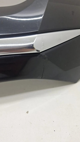 Grade Moldura Parachoque Diant Hrv 2015 2018 C/detalhe 2271 Preto Prateado - Imagem 2