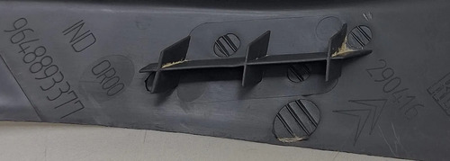 Soleira Porta Traseira Esq Citroen C3 2003 A 2012  2134cx41 Preto - Imagem 9