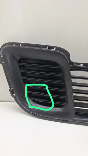 Grade Inferior Parachoque Frontal C3 Picasso 2010 2015 2256 Prateado - Imagem 7