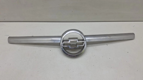 Emblema Cromado Chevrolet Gm Vectra 2006 A 2008 2283 Prateado - Imagem 1