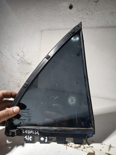 Vidro Fixo Traseiro Esquerdo Corolla 2003 Usado Original - Imagem 3