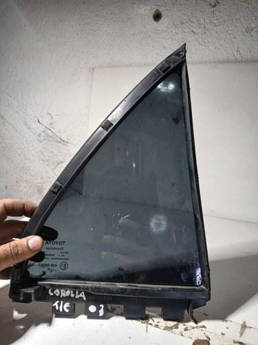 Vidro Fixo Traseiro Esquerdo Corolla 2003 Usado Original - Imagem 4