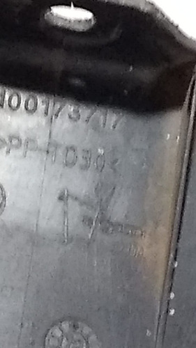 Acabamento Para Choque Traseiro Fiat Idea 2014 Plastico Meno - Imagem 3