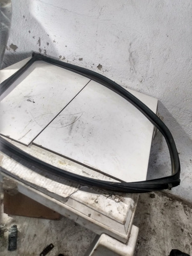 Borracha Vidro Porta Dianteira Esquerda Outlander 2015 Preto