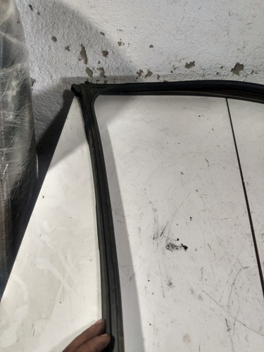 Borracha Vidro Porta Dianteira Esquerda Outlander 2015 Preto - Imagem 2