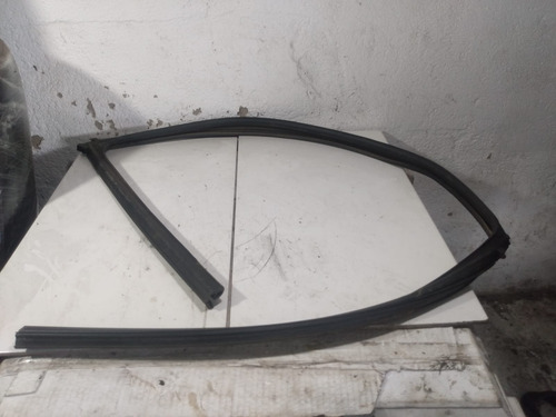 Borracha Vidro Porta Dianteira Esquerda Outlander 2015 Preto - Imagem 3