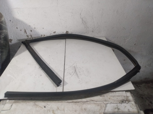 Borracha Vidro Porta Dianteira Esquerda Outlander 2015 Preto - Imagem 4