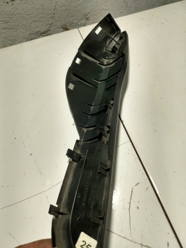 Moldura Apoio Braço Porta Traseiro Ladoesquerdo Hondafit2012 Preto - Imagem 3