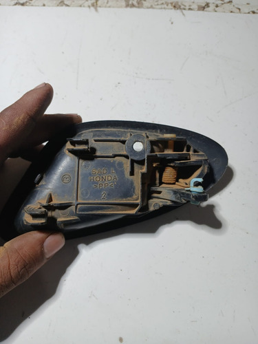 Maçaneta Interna Honda Fit 2004 A 2008 Dianteira Esquerda Preto Dianteira/traseira - Imagem 2