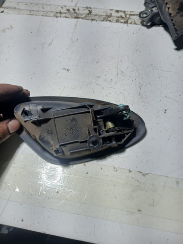Maçaneta Interna Traseira Direita Honda Fit 2003 2004 A 2008 Preto Traseira - Imagem 4