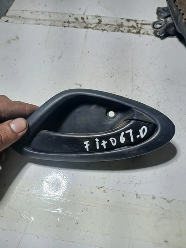 Maçaneta Interna Traseira Direita Honda Fit 2003 2004 A 2008 Preto Traseira - Imagem 5