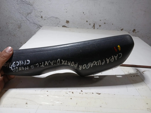 Capa Puxador Forro Porta Dianteir Esquerdo Honda Civic 97/00 Dianteira Esquerdo Cinza - Imagem 2