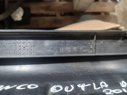 Acabamento Banco Dianteiro Esquerdo Outlander 2012/2015 Usad Preto - Imagem 6