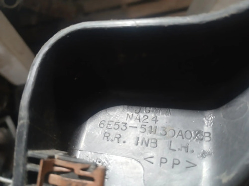 Acabamento Trilho Banco Dianteiro Esquerdo Ford Fusion 2011 - Imagem 3