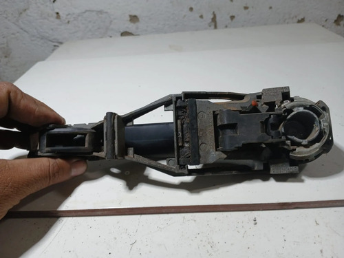 Maçaneta Externa Traseira Esquerda Vw Polo 2009 Preto Traseira - Imagem 3