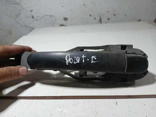 Maçaneta Externa Traseira Esquerda Vw Polo 2009 Preto Traseira - Imagem 4