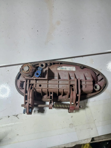 Maçaneta Externa Porta Dianteira Direita Chery Face 2012 Vermelho Dianteira - Imagem 5