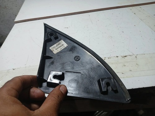 Acabamento Externo Pe Retrovisor Esquerdo Grand Siena Usado Preto - Imagem 5