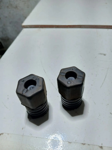 Par Borracha Batente Regulador Capô Chery Face 2010 A 2015 - Imagem 5