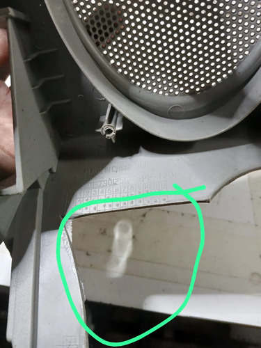 Suporte Bagagito Porta Malas Lesquerdo Chery Qq 11 A 15 Usad Cinza - Imagem 2