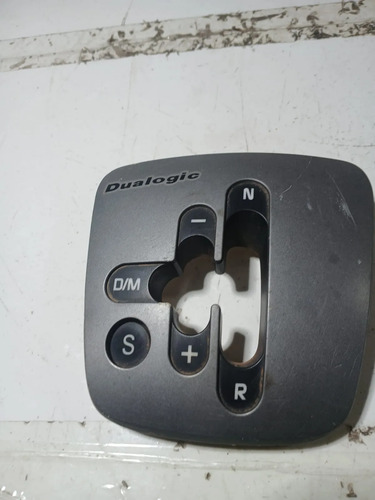 Moldura Cambio Automatico Dualogic Fiat Bravo/ideiac Detalhe Cinza - Imagem 1