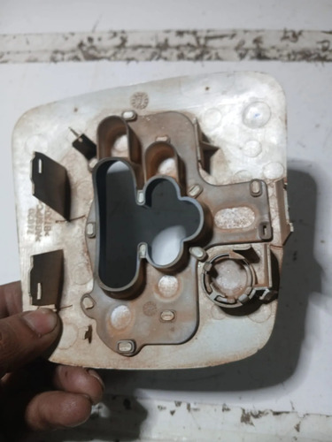 Moldura Cambio Automatico Dualogic Fiat Bravo/ideiac Detalhe Cinza - Imagem 3