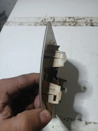 Moldura Cambio Automatico Dualogic Fiat Bravo/ideiac Detalhe Cinza - Imagem 5