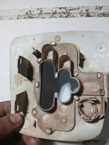 Moldura Cambio Automatico Dualogic Fiat Bravo/ideiac Detalhe Cinza - Imagem 7