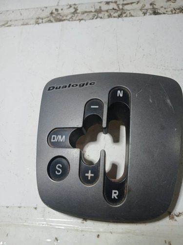 Moldura Cambio Automatico Dualogic Fiat Bravo/ideiac Detalhe Cinza - Imagem 9