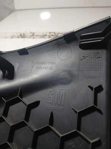 Tampa Acabamento Lateral Esquerdo Painel Gm Onix 2020 A 2024 - Imagem 3