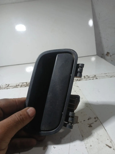 Maçaneta Externa Traseira Esquerda Peugeot 206 207 Sw Preto Traseira - Imagem 5
