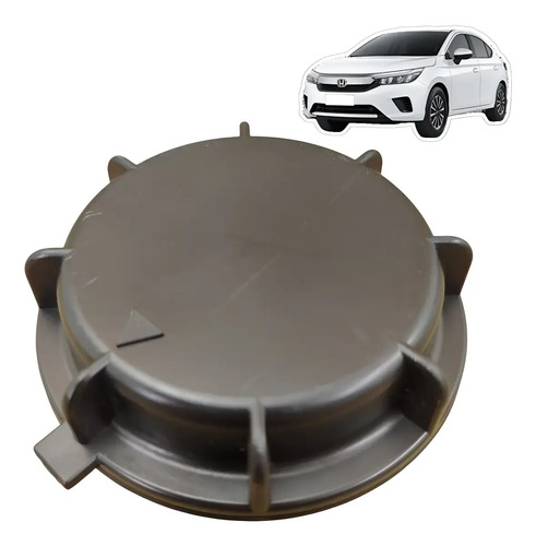 Tampa Vedação Reator Farol Honda City 2018 A 2021 Original Preto Ambos Lados