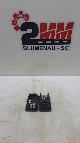 Par Maçaneta Interna Diant Esquerda E Direita Uno Cx17 Dianteira/traseira - Imagem 1