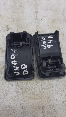 Par Maçaneta Interna Diant Esquerda E Direita Uno Cx17 Dianteira/traseira - Imagem 2